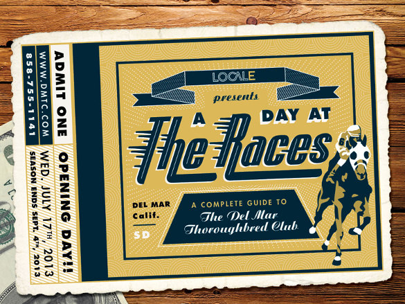 thoroughbred club ticket new design download