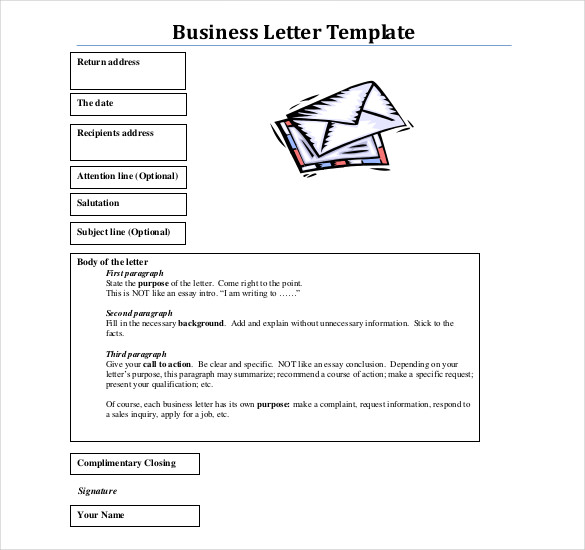 50+ Business Letter Templates -PDF, DOC | Free & Premium ...