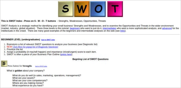 swot-index-analysis-tool