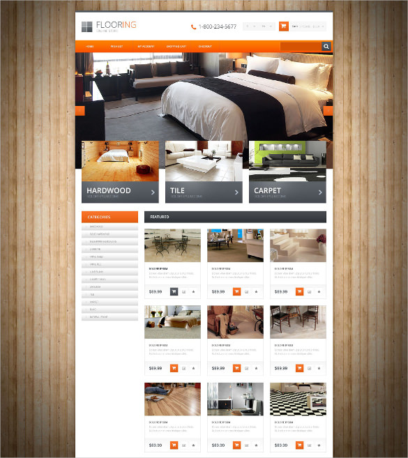 19+ Furniture Bootstrap Themes & Templates