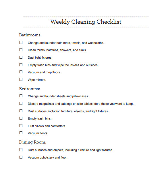 20+ Bathroom Cleaning Schedule Templates PDF, DOC