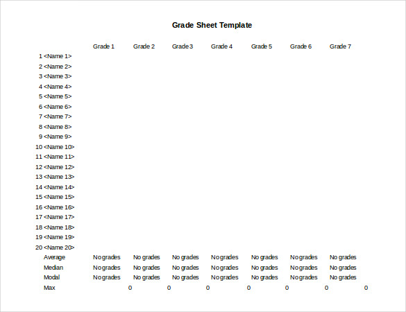 grade-sheet-template-37-word-excel-pdf-documents-download