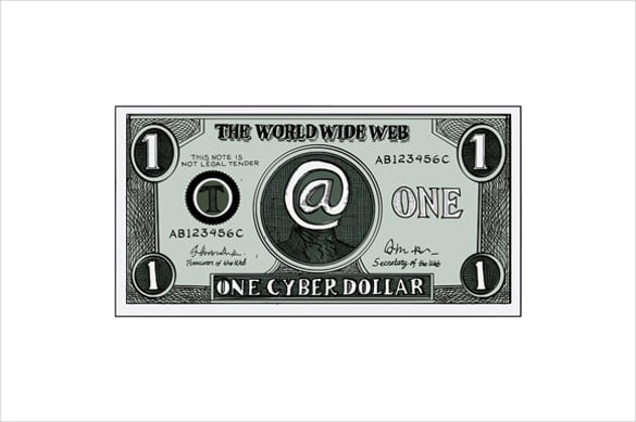 one cyber dollar