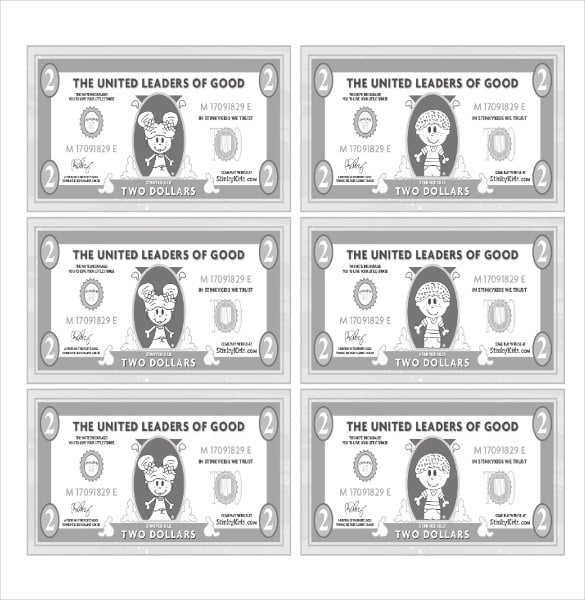 Printable Play Money – FREE DOWNLOAD | Printables Scroll