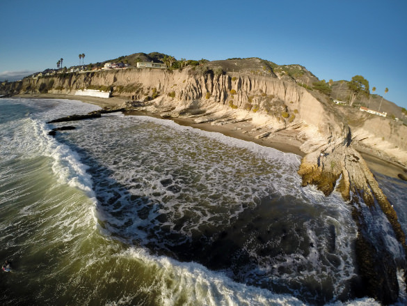 shell drone beach fabulous photograph