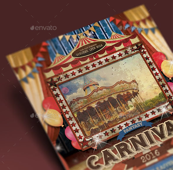 mexico carnival flyer template