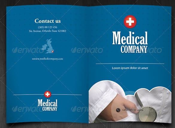 private medical brochure template