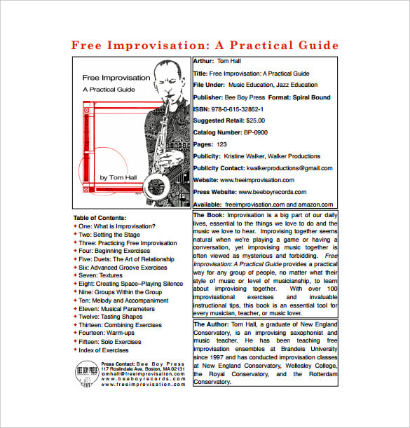 book sell sheet pdf format free download