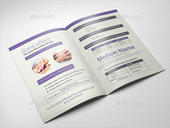 ad medical brochure template