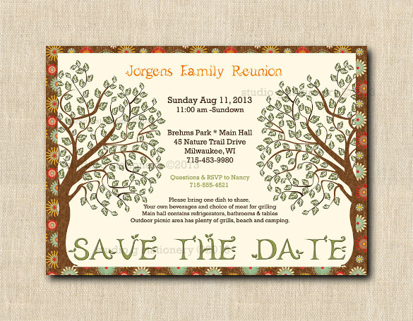 family reunion invitation