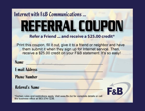 refferal coupon easy download