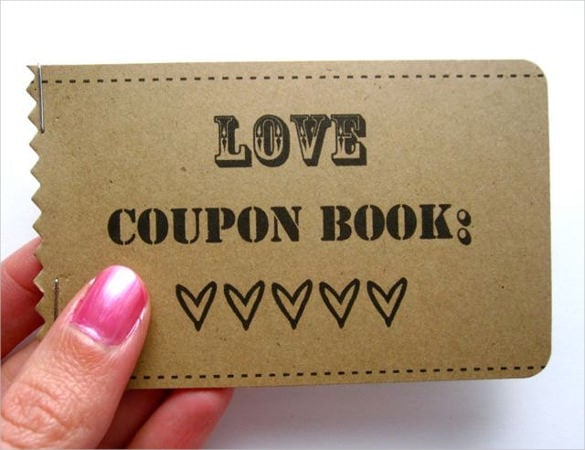 love coupon book instant download