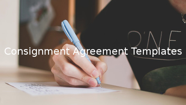 consignment agreement templates