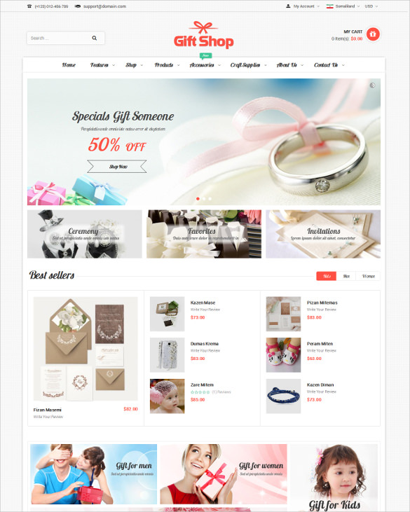 13+ Jewelry Bootstrap Themes & Templates