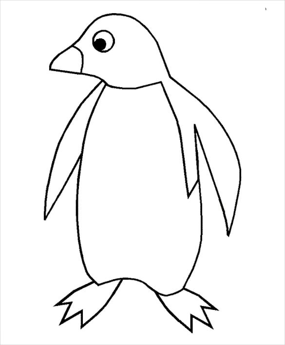 penguin-template-animal-templates
