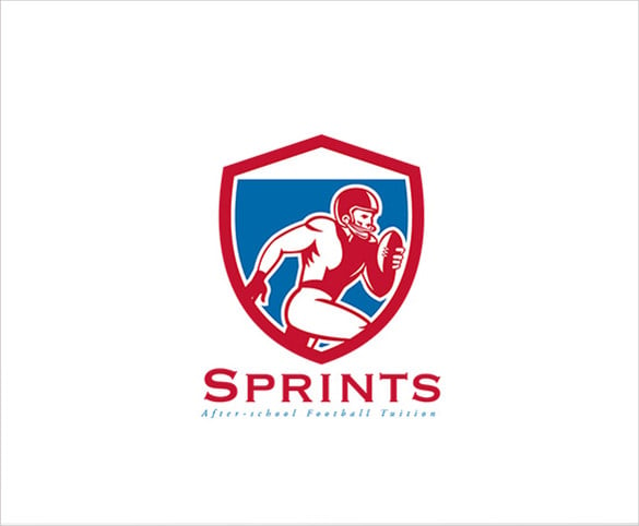 sprints after school football logo