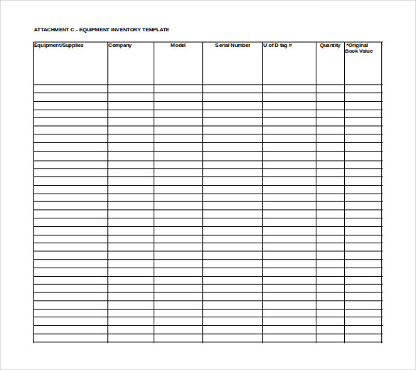 Inventory Spreadsheet Template 50 Free Word Excel