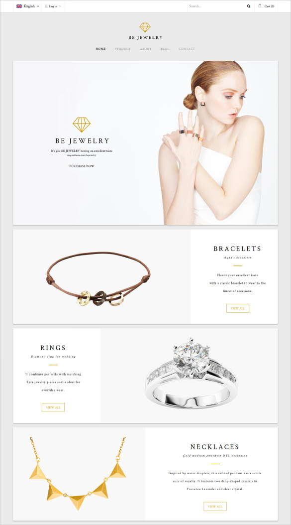 18+ Jewelry Magento Themes & Templates | Free & Premium Templates