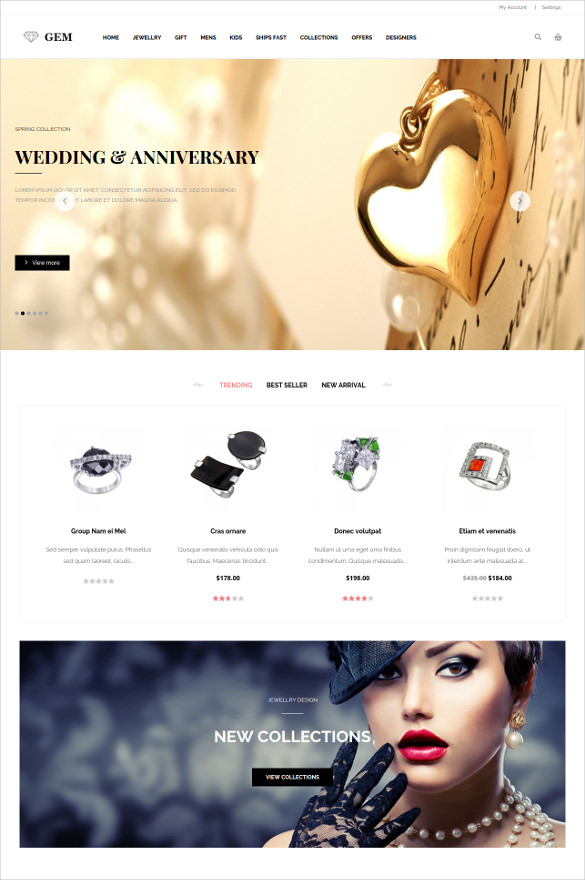 13+ Jewelry Magento Themes & Templates