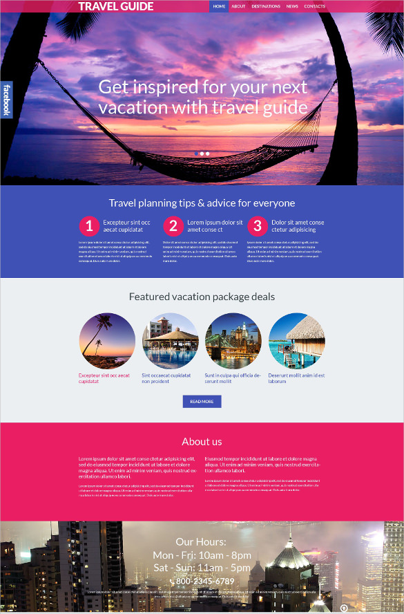 54+ Travel WordPress Themes & Templates for Travel Blogs,Vacation ...