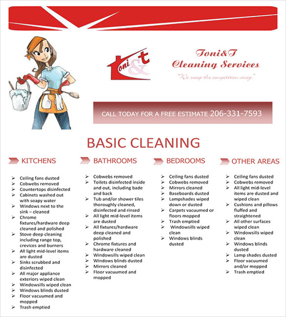 Cleaning Services Ads Samples