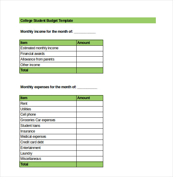 Excel Budget Template 25 Free Excel Documents Download Free