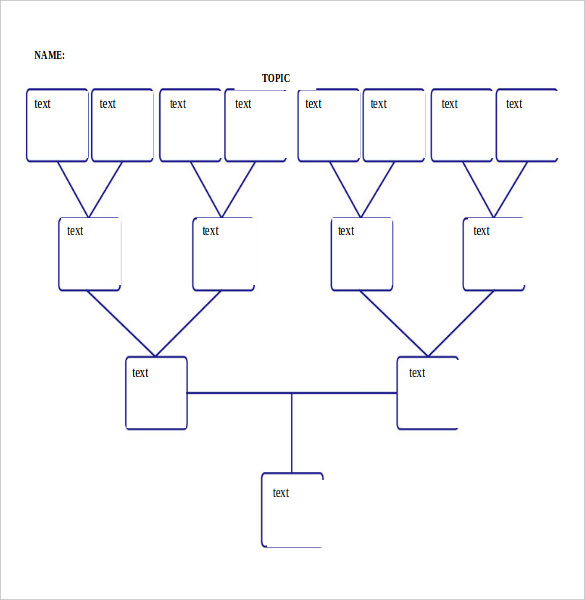 Gallery Of 16 Printable Family Tree Chart Template Forms Fillable 