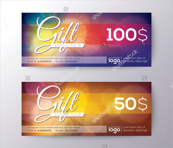 attractive gift coupon template download