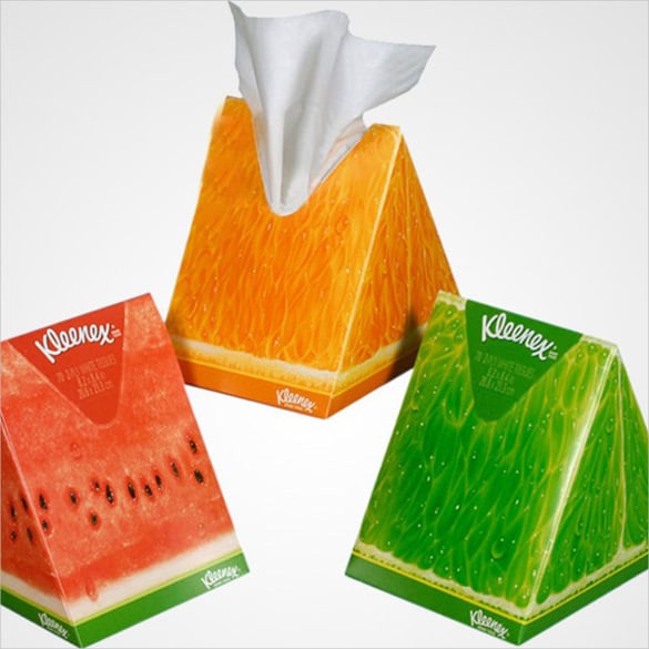 kleenex tissue paper creative packaging