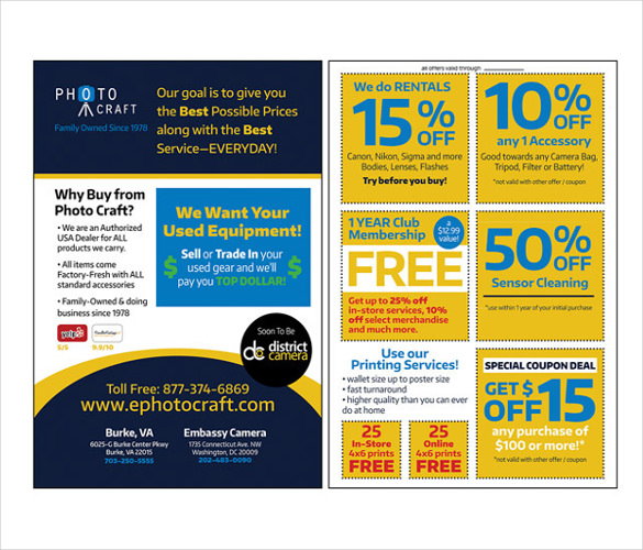 18+ Coupon Flyer Templates PSD, Indesign