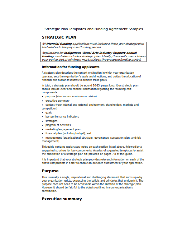Strategy Paper Template 5+ Free Word, PDF Documents Download
