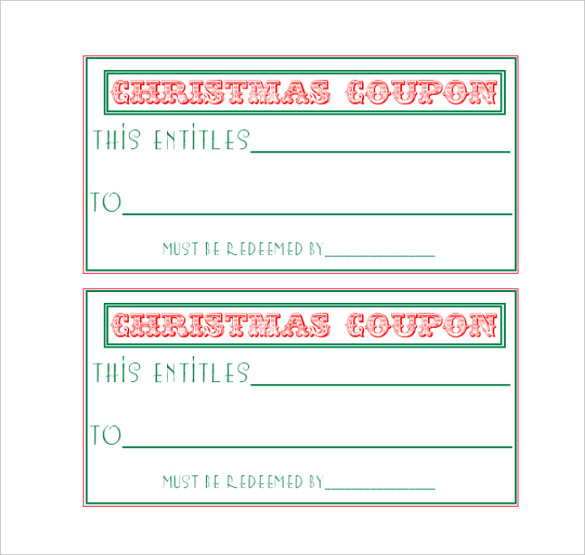 28+ Homemade Coupon Templates Free Sample, Example, Format Download