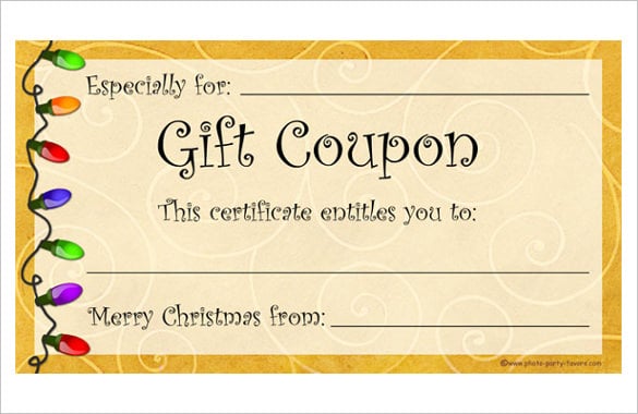 editable homemade coupon template free download