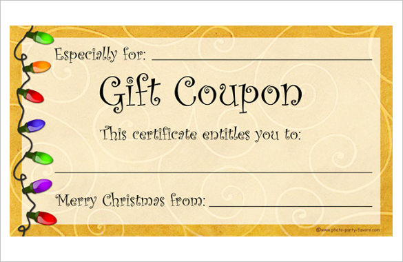 28  Homemade Coupon Templates Free Sample Example Format Download