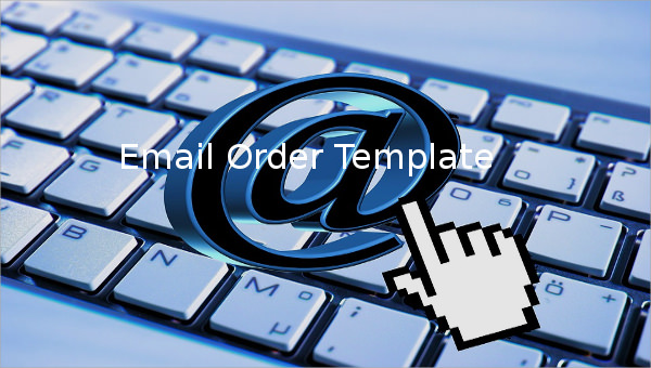 email order template