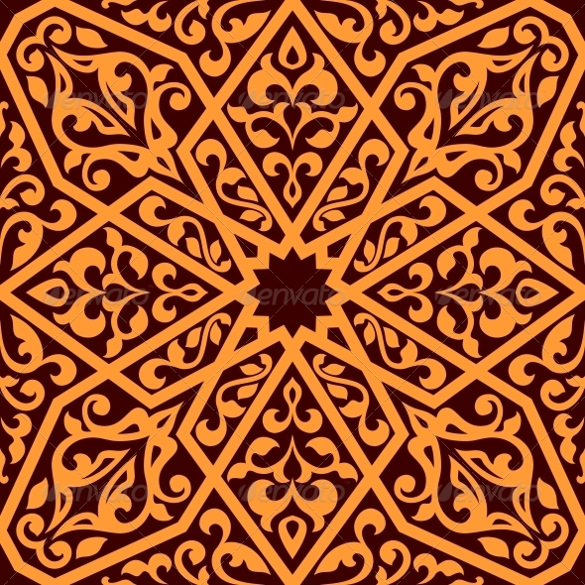 arabian seamless tile pattern