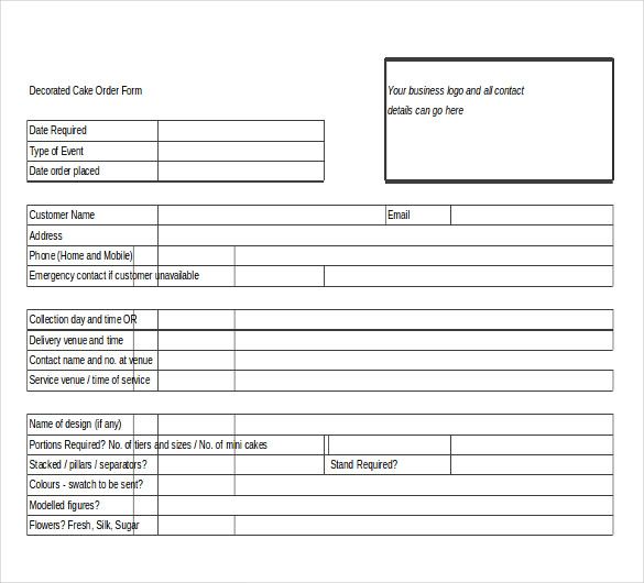 37 order form templates pdf doc excel free premium templates