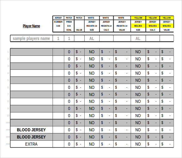 Microsoft Excel Templates Purchase Orders