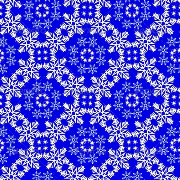 seamless snowflakes pattern download