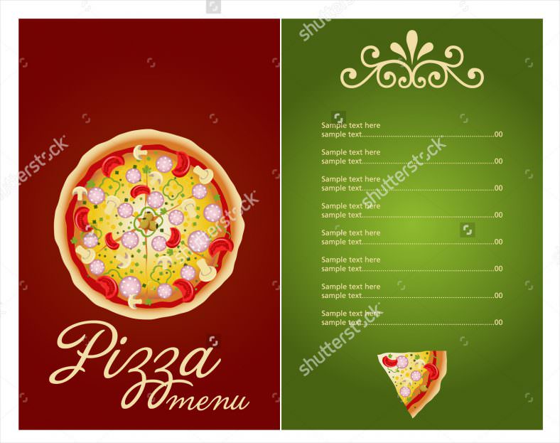 pizza menu vector illustrator format download 788x