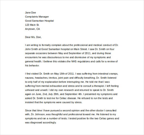 15-word-complaint-letter-templates-free-download