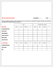 Monthly Sales Report Template Excel Format