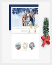 Stunning Holiday Card Template