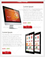 Beautiful Holiday Business Email Template