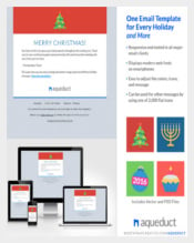 Design Holiday Email Template