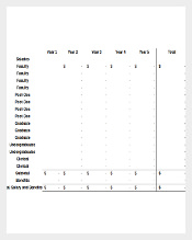Blank Order Budget Excel Template Download