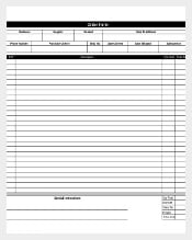 Capitol Blank Order PDF Document