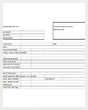An Excel Template for Cake Order Form