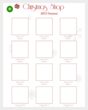The Unique Line Sheet Holiday Template
