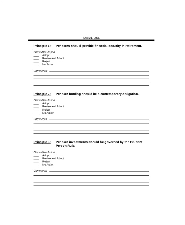 decision log sheet template
